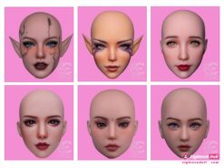 SEDoll-Custom Facial Makeup