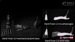 XTDoll Jointed Toes