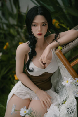 164cm5ft5-D-cup-Silicone-Sex-Doll-–-Movable-Jaw-Head-M26-7-1