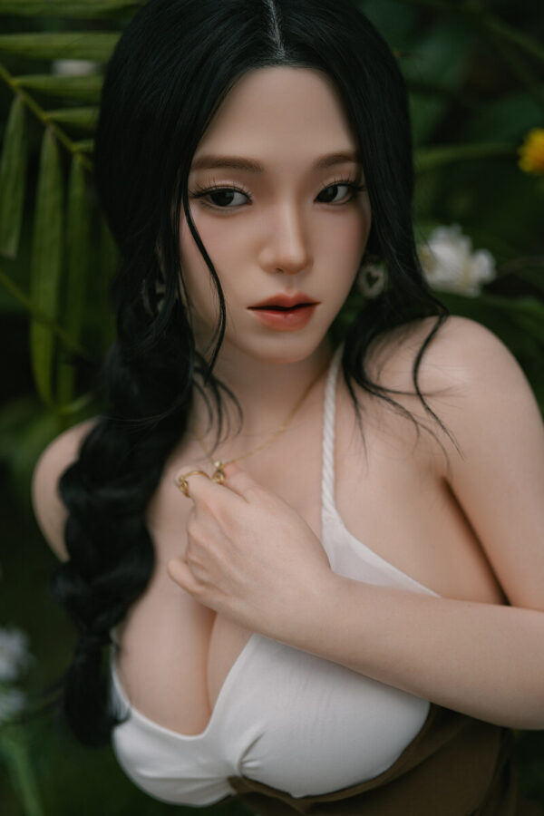 164cm5ft5-D-cup-Silicone-Sex-Doll-–-Movable-Jaw-Head-M26-9