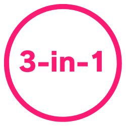 3-in-1 Function