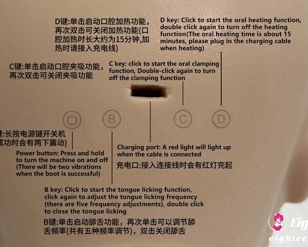 TopFire-Tongue lick and sucking and heating