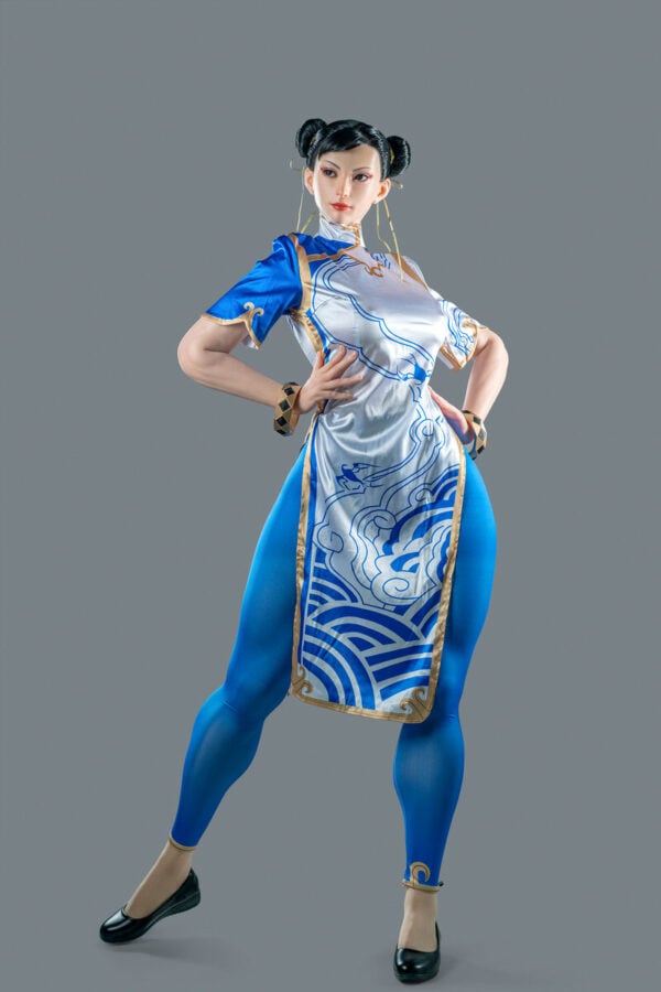 169cm5ft7-F-cup-Silicone-Sex-Doll-Chun-Li-18