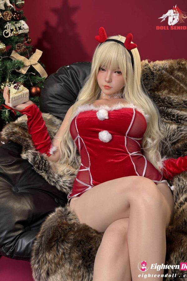 Christmas Cosplay Silicone Sex Doll DollSenior #Aoi 160cm F Cup - Image 5