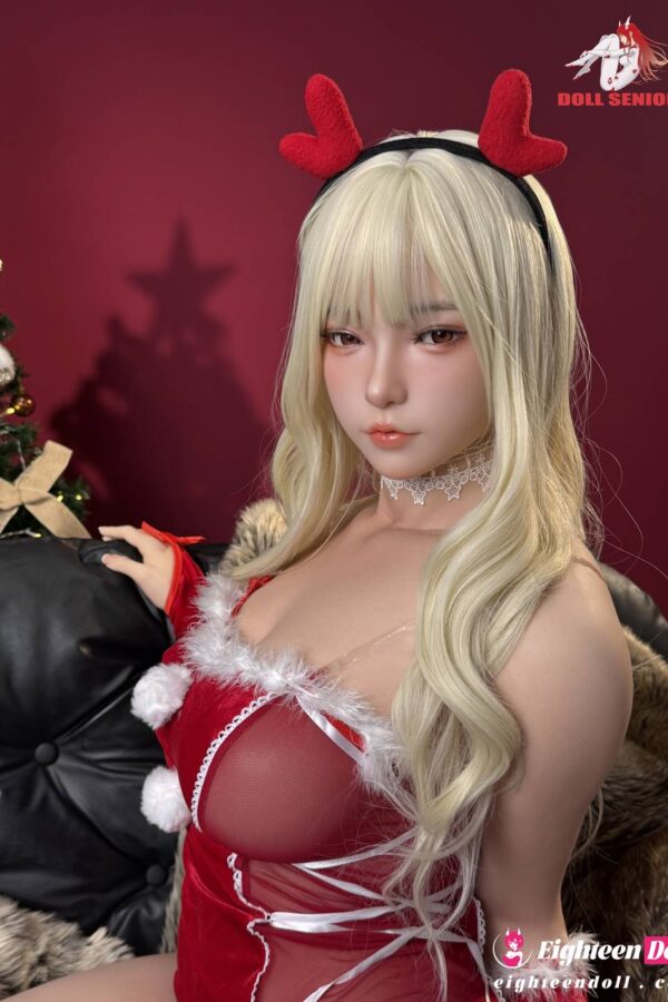 Christmas Cosplay Silicone Sex Doll DollSenior #Aoi 160cm F Cup - Image 4