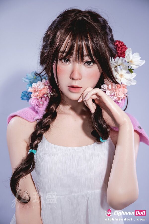 JiuSheng Doll-217-150cm-4ft11-B-cup-Silicone-Sex-Doll-Enya-24