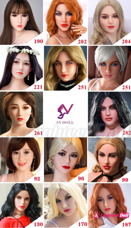 SYDoll Number Series Heads List-s