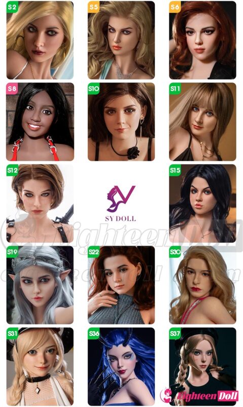 SYDoll S Heads List-s