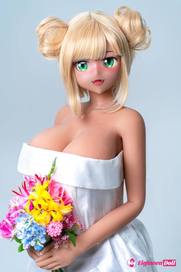 Aotume Doll-706-155cm-5ft1-H-cup-Silicone-Head-Sex-Doll-Blue-eyed-Champagne-33