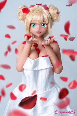 Aotume Doll-706-155cm-5ft1-H-cup-Silicone-Head-Sex-Doll-Blue-eyed-Champagne-36