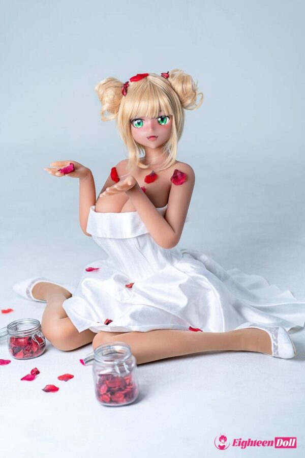 Aotume Doll-706-155cm-5ft1-H-cup-Silicone-Head-Sex-Doll-Blue-eyed-Champagne-37