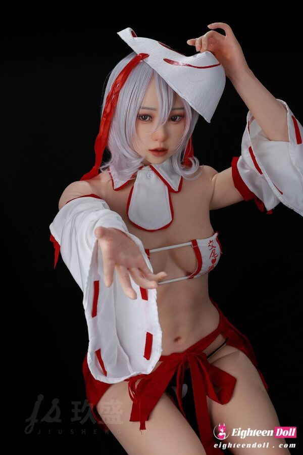 JiuSheng Doll-241-156cm-5ft1-B-cup-Silicone-Sex-Doll-Kaiya-15