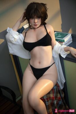 2672-Silicone Head Hybrid Sex Doll JXDoll A59 160cm D cup(JX-160-A59)-1