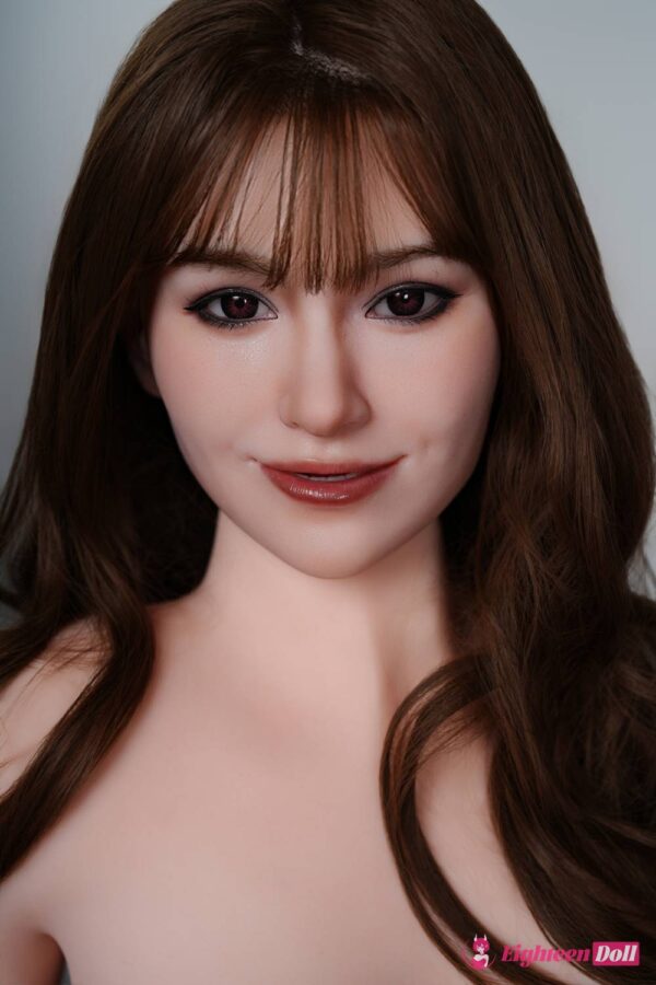 2678-Silicone Head Hybrid Sex Doll JXDoll M1-B 158cm H cup(GL-158H-M1-B)-15